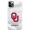 University of Oklahoma White Jersey iPhone 11 Pro Max Lite Case