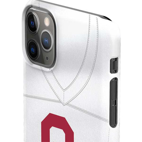 University of Oklahoma White Jersey iPhone 11 Pro Max Lite Case
