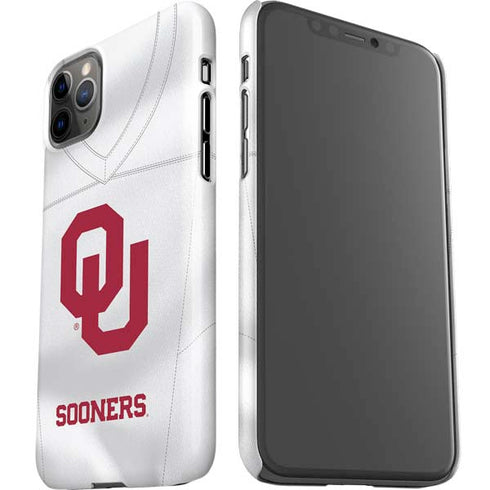 University of Oklahoma White Jersey iPhone 11 Pro Max Lite Case