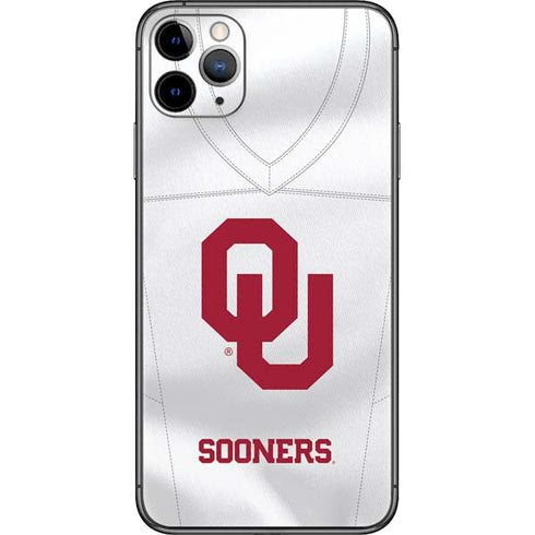 University of Oklahoma White Jersey iPhone 11 Pro Max Skin