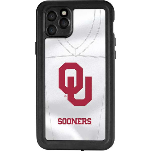 University of Oklahoma White Jersey iPhone 11 Pro Max Waterproof Case