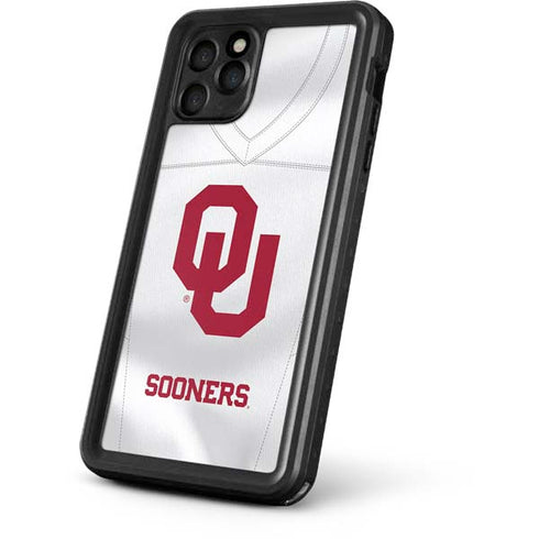 University of Oklahoma White Jersey iPhone 11 Pro Max Waterproof Case