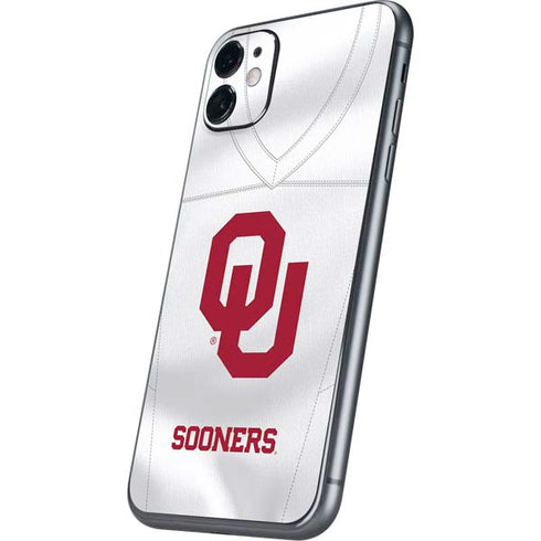 University of Oklahoma White Jersey iPhone 11 Skin