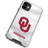 University of Oklahoma White Jersey iPhone 12 Clear Case