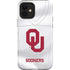 University of Oklahoma White Jersey iPhone 12 Impact Case