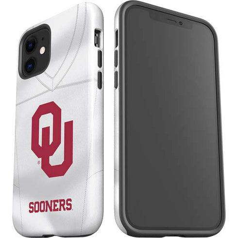 University of Oklahoma White Jersey iPhone 12 Mini Impact Case
