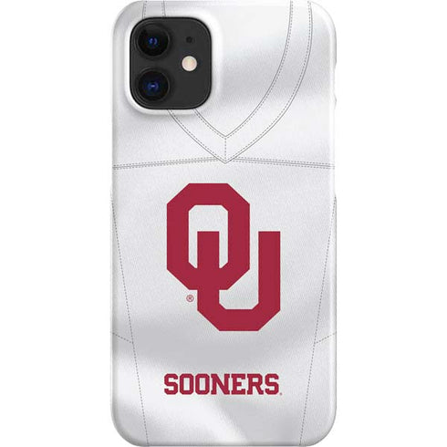 University of Oklahoma White Jersey iPhone 12 Mini Lite Case