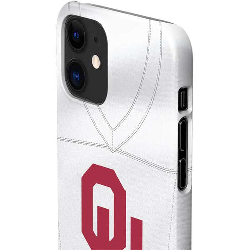 University of Oklahoma White Jersey iPhone 12 Mini Lite Case