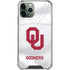 University of Oklahoma White Jersey iPhone 12 Pro Clear Case