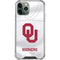 University of Oklahoma White Jersey iPhone 12 Pro Max Clear Case
