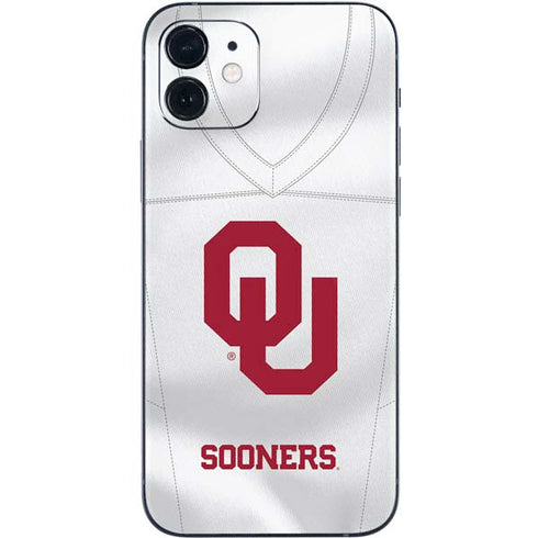 University of Oklahoma White Jersey iPhone 12 Skin
