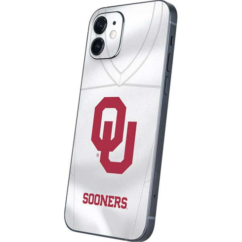 University of Oklahoma White Jersey iPhone 12 Skin
