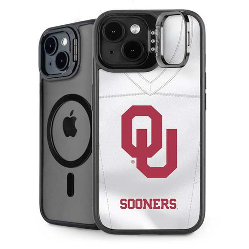 University of Oklahoma White Jersey iPhone 13 Kickstand Case