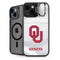 University of Oklahoma White Jersey iPhone 13 Kickstand Case