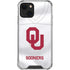 University of Oklahoma White Jersey iPhone 13 Mini Clear Case