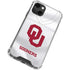 University of Oklahoma White Jersey iPhone 13 Mini Clear Case