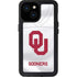 University of Oklahoma White Jersey iPhone 13 Mini Waterproof Case