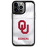 University of Oklahoma White Jersey iPhone Cases
