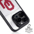 University of Oklahoma White Jersey iPhone 13 Pro Kickstand Case