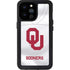 University of Oklahoma White Jersey iPhone 14 Pro Max Waterproof Case