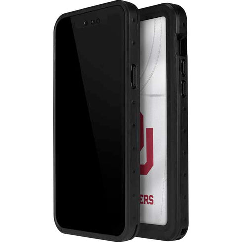 University of Oklahoma White Jersey iPhone 14 Pro Max Waterproof Case