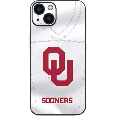 University of Oklahoma White Jersey iPhone Skins