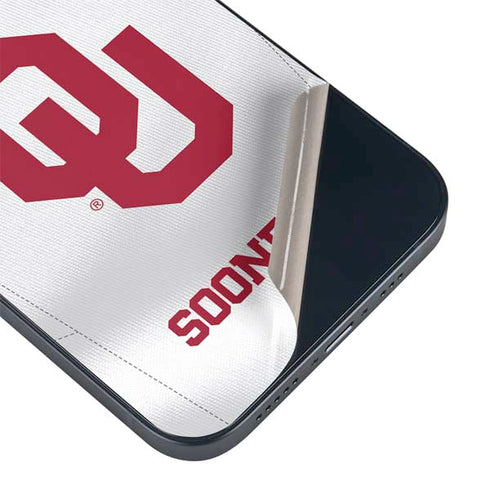 University of Oklahoma White Jersey iPhone Skins