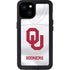 University of Oklahoma White Jersey iPhone 15 Plus Waterproof Case