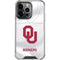 University of Oklahoma White Jersey iPhone 15 Pro Max Clear Case