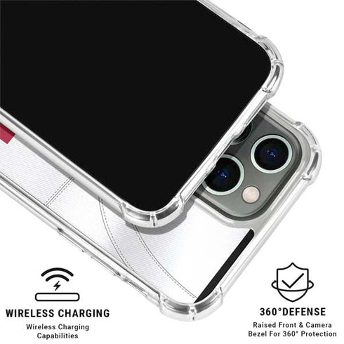 University of Oklahoma White Jersey iPhone 15 Pro Max Clear Case