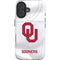 University of Oklahoma White Jersey iPhone 16 Magsafe Impact Case