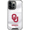 University of Oklahoma White Jersey iPhone 16 Pro Clear Case