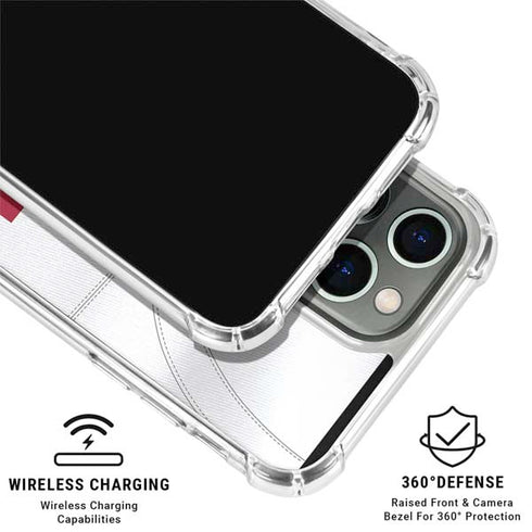 University of Oklahoma White Jersey iPhone 16 Pro Clear Case