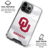 University of Oklahoma White Jersey iPhone 16 Pro Clear Case