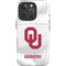 University of Oklahoma White Jersey iPhone 16 Pro Impact Case