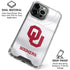 University of Oklahoma White Jersey iPhone 16 Pro Max Clear Case
