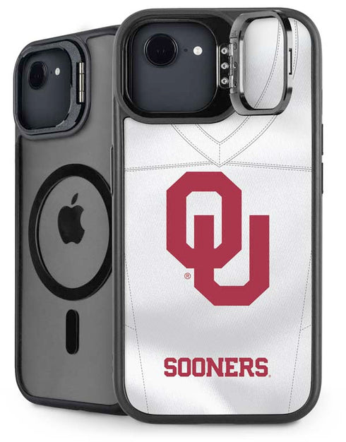 University of Oklahoma White Jersey iPhone 16e Kickstand Case