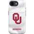 University of Oklahoma White Jersey iPhone 16e Impact Case