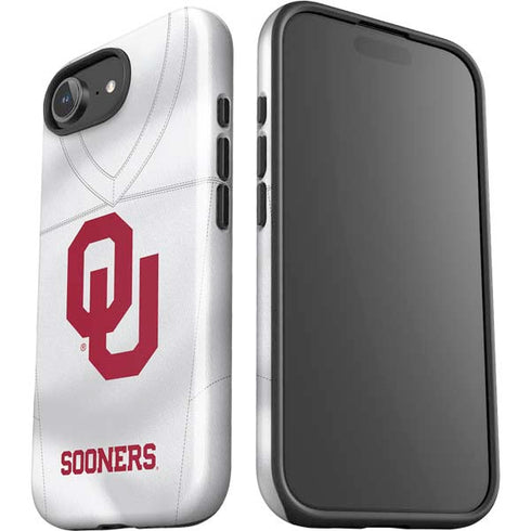 University of Oklahoma White Jersey iPhone 16e Impact Case