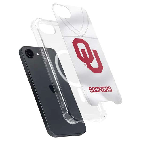 University of Oklahoma White Jersey iPhone 16e MagSafe Case