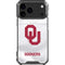 University of Oklahoma White Jersey iPhone 18 Pro Max Clear Case