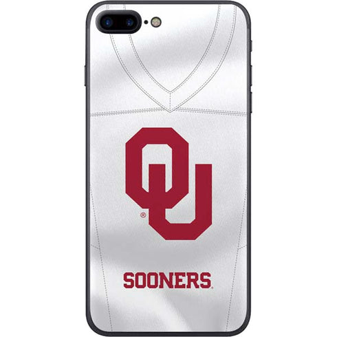 University of Oklahoma White Jersey iPhone 8 Plus Skin