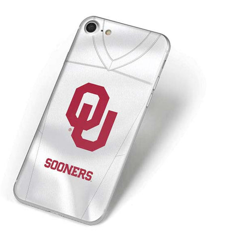 University of Oklahoma White Jersey iPhone 8 Skin