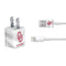 University of Oklahoma White Jersey iPhone Charger (5W USB) Skin
