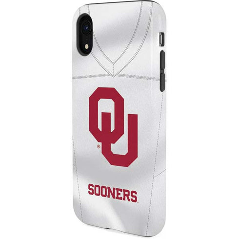 University of Oklahoma White Jersey iPhone XR Pro Case