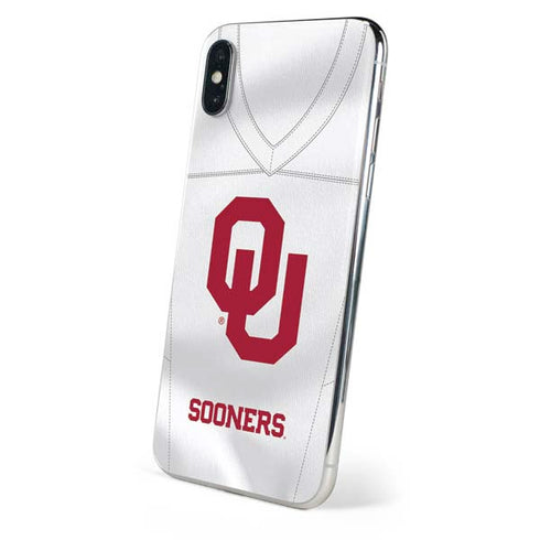 University of Oklahoma White Jersey iPhone XS Max Skin