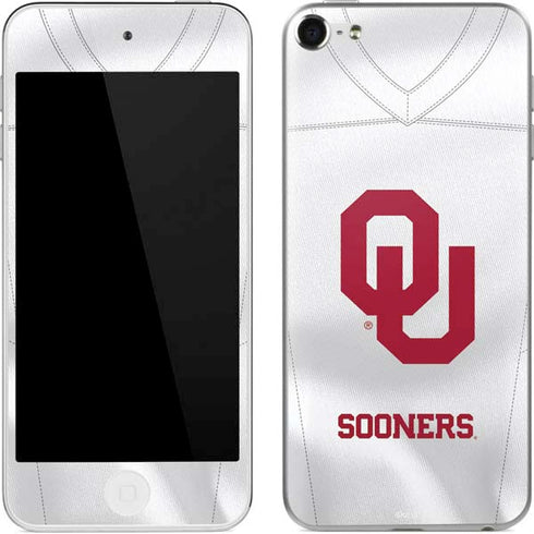 University of Oklahoma White Jersey Apple iPod Skin