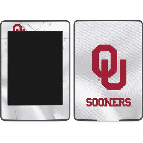 University of Oklahoma White Jersey Amazon Kindle Skin