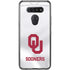 University of Oklahoma White Jersey LG K51/Q51 Clear Case