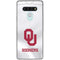 University of Oklahoma White Jersey LG Stylo 6 Clear Case